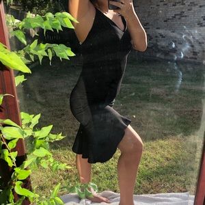 Black salsa dress